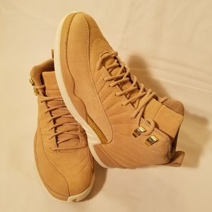 Nike Air Jordan 12 X11 Retro Vachetta Tan Gold Sne